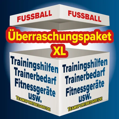 Schnäppchen Überraschungspaket XL Fußball (300 für 99,90 €) - Trainingshilfen, Trainerbedarf, usw.