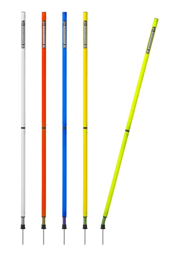 Markenware Slalomstange FLEX 160 cm (Ø 32 mm, 5 Farben) 2-teilig - einzeln