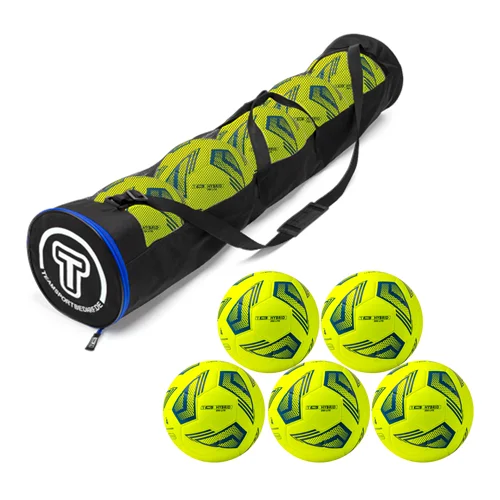 5er Ballset - T-PRO Hybrid Lite 350 Trainingsball (Gr. 4) - inkl. Ballschlauch Mega-Angebot
