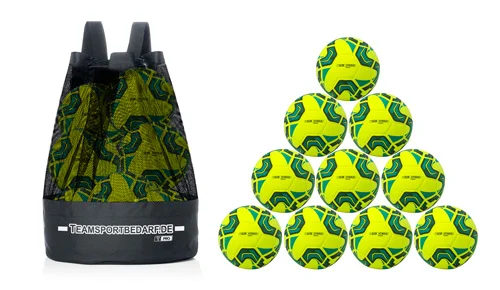 10er Ballset - T-PRO Hybrid Indoor Trainingsball (Gr. 4) - inkl. T-PRO Ballsack Wochenendangebot
