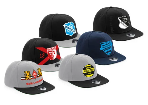 Snapback Cap - individualisierbar - One Size (4 Farben) Garantierte Lieferung