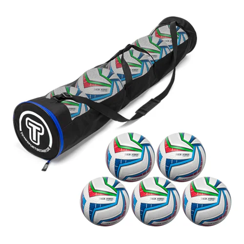 5er Ballset - T-PRO Hybrid (World Motion) Trainingsball (Gr. 5) - inkl. Ballschlauch Online Kaufen