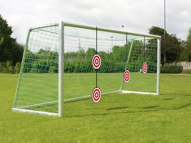 Zertifiziert Zielscheiben Set - für Fußballtore B-Ware