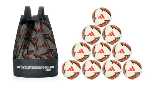 10er Ballset - adidas Bundesliga Torfabrik Pro 2026/27 Spielball (Gr. 5) - inkl. T-PRO Ballsack Top-Seller