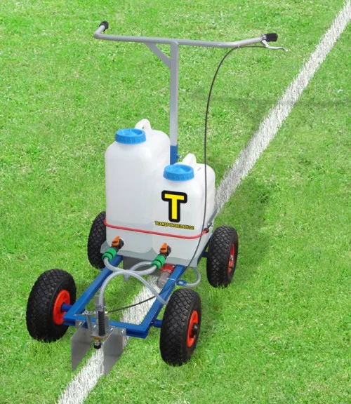 Wet marking trolley with membrane pump - Akku-liner AKKU 100 Expressversand