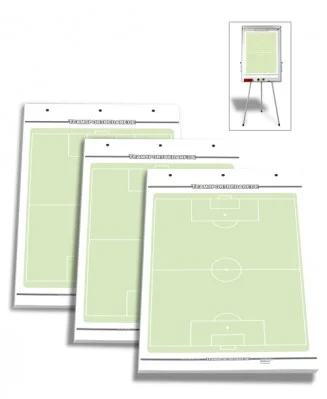 Heißes Angebot Soccer flip chart pads - set of 3