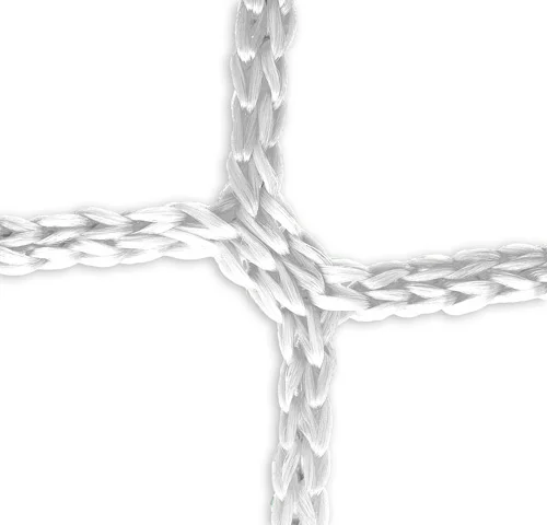 Goal net (white) - 5 x 2 m, 4 mm PP, 80/150 cm Schnäppchen