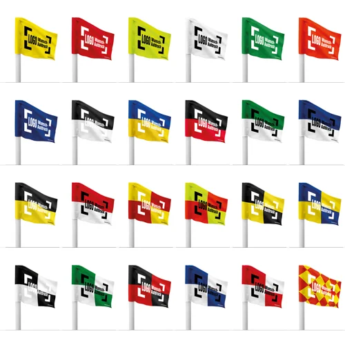 Expressversand Professional flag for corners flag - with customized print