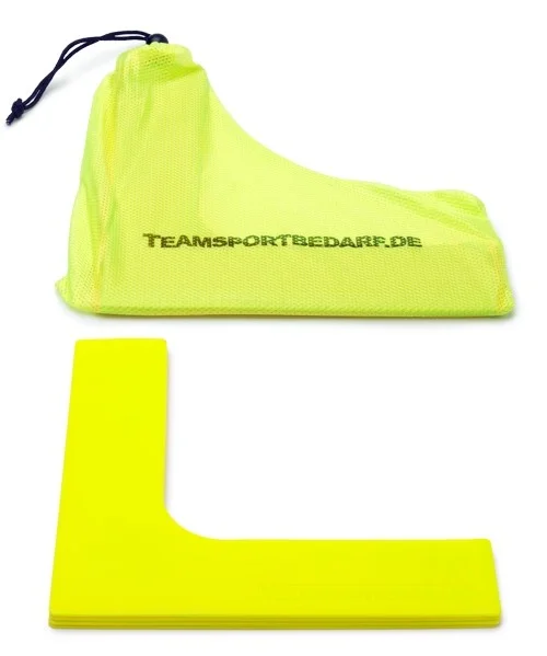 Highlight Corner markings 25 x 25 x 6 cm - set of 4 sport markers