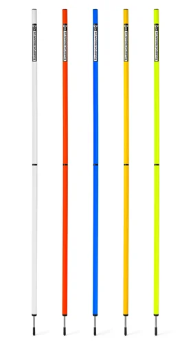 Single slalom pole 160 cm (Ø 25 mm) - 2-parts Preisreduziert