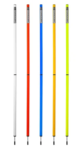 Highlight Single slalom pole 170 cm (Ø 32 mm, 5 colours) - 2-parts