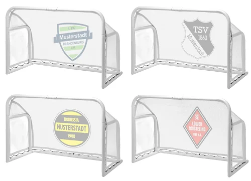 Sichere Zahlung Custom printed football goal net - for portable football goals
