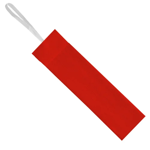Captain's armband (junior/senior) with velcro - red Top-Seller
