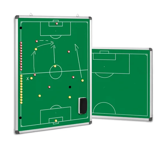 Soccer - Green magnetic tactics board 600 x 900 mm (double-sided) Preisreduziert