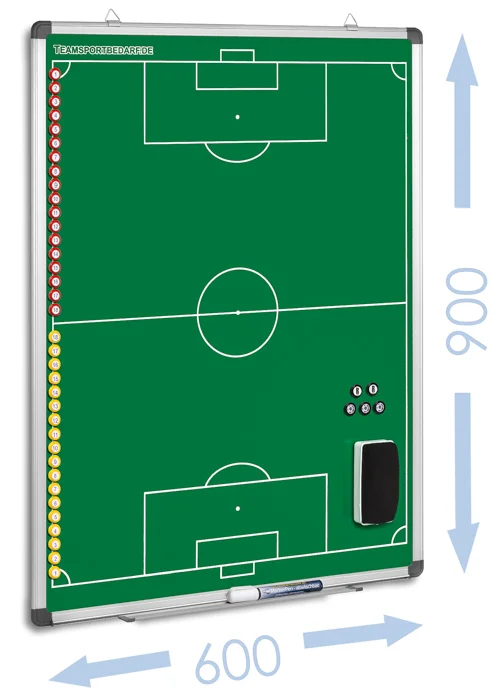 Finale Aktion Calcio: tavola magnetica per evidenziare la tattica 600 x 900 mm. (verde)