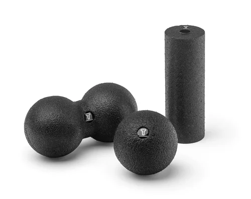 Versand Am Gleichen Tag Set mini rulli per massaggio muscolare (3 pezzi) - nero