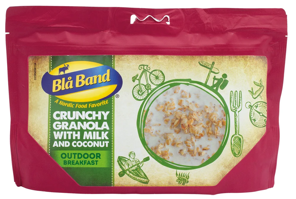Blå Band Outdoor Breakfast - Knuspriges Müsli mit Milch und Kokosnuss Preiswert