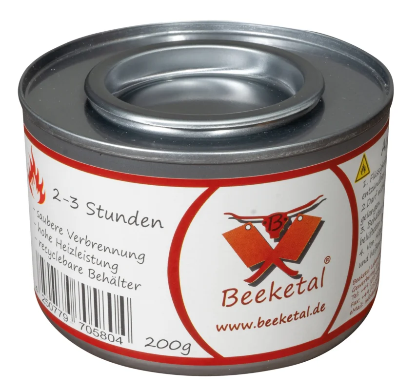 Saisonangebot Beeketal Brennpaste 200 g Dose