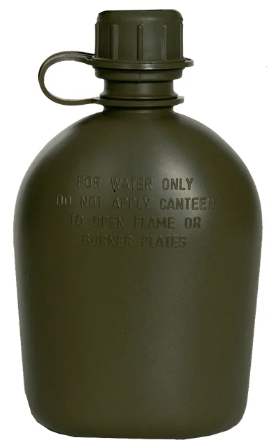US Feldflasche 1 QT. Oliv ohne Hülle Wochenendangebot