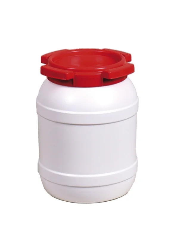 Weithalstonnen Luft- und Wasserdicht 6,4 L. Weiss Ausverkauf