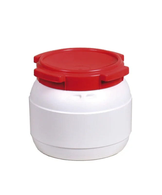 Weithalstonnen Luft- und Wasserdicht 10,4 L. Weiss Preisknaller