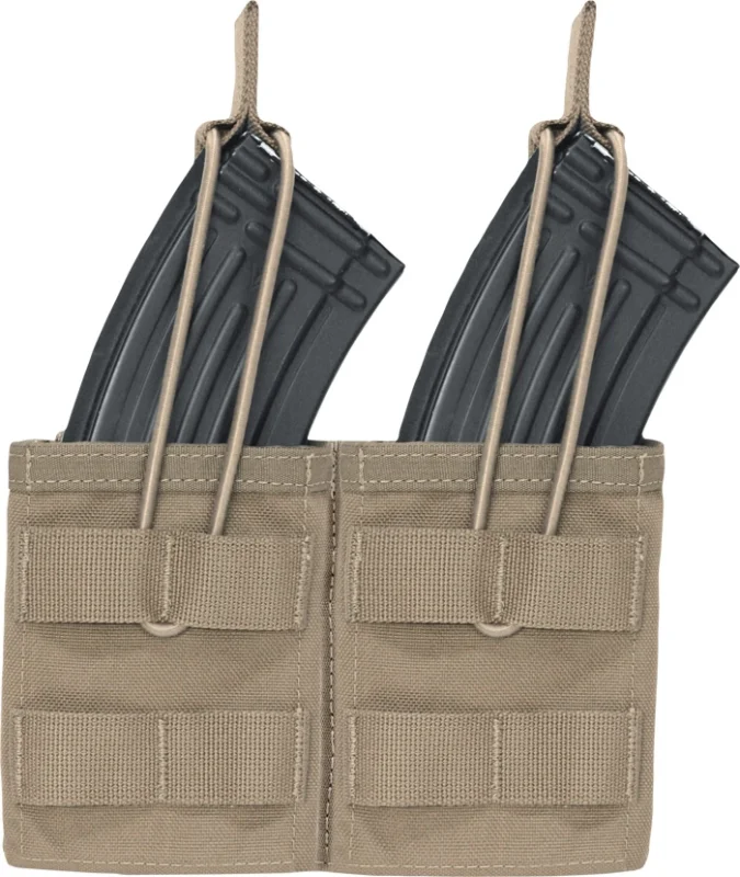 Nur Für Kurze Zeit Warrior Double Open Mag Pouch AK47/74 Coyote