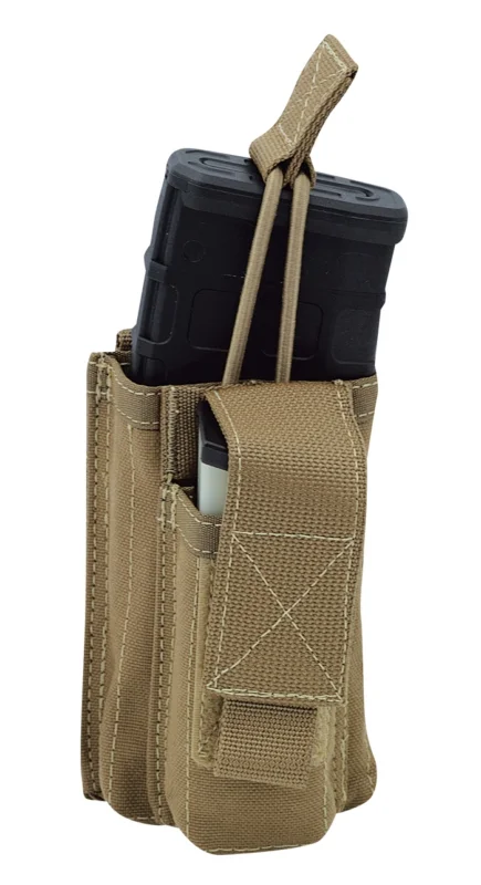 Neue Kollektion Warrior Single Open M4 & 9mm Mag Pouch Coyote
