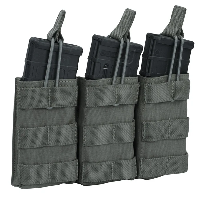 Warrior Triple Open Mag Pouch Ranger Green M4 Markenprodukt