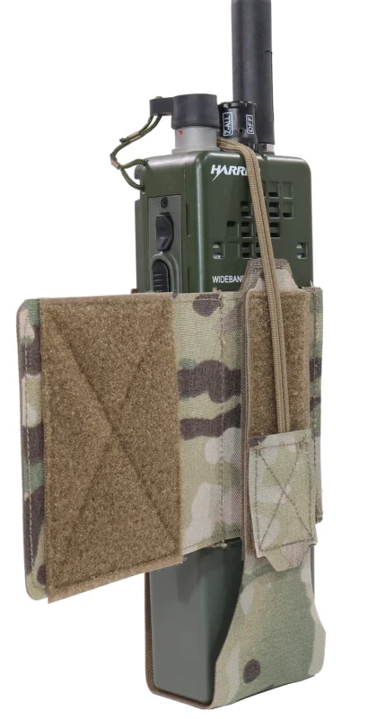 WAS Laser Cut Wing Velcro MBTIR Radio Pouch (Links) Versand Am Gleichen Tag