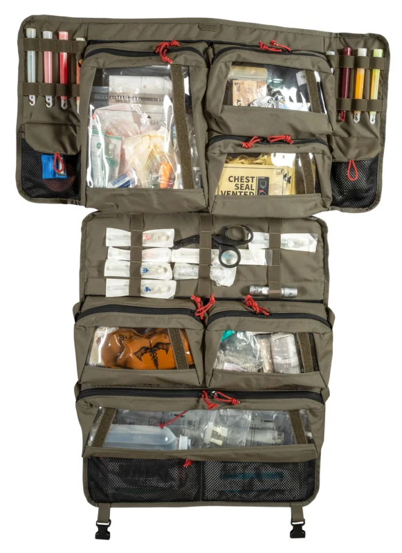 Blackfolium Trauma Sheet Bag Kit - 35 Erste Hilfe Medic Tasche Neue Kollektion