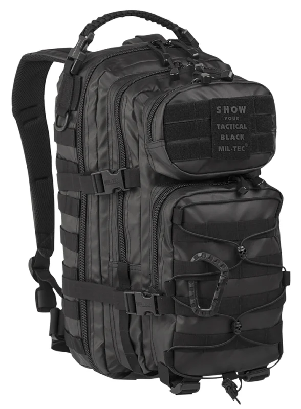 Finale Aktion US Assault Pack Small Tactical Black