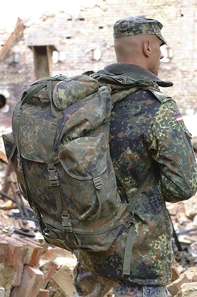 BW Kampfrucksack Flecktarn Gebr. Top-Seller