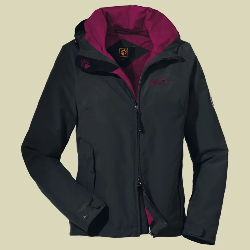 Geprüft Jack WolfskinLakeview Jacket Woman Größe S Farbe shadow black