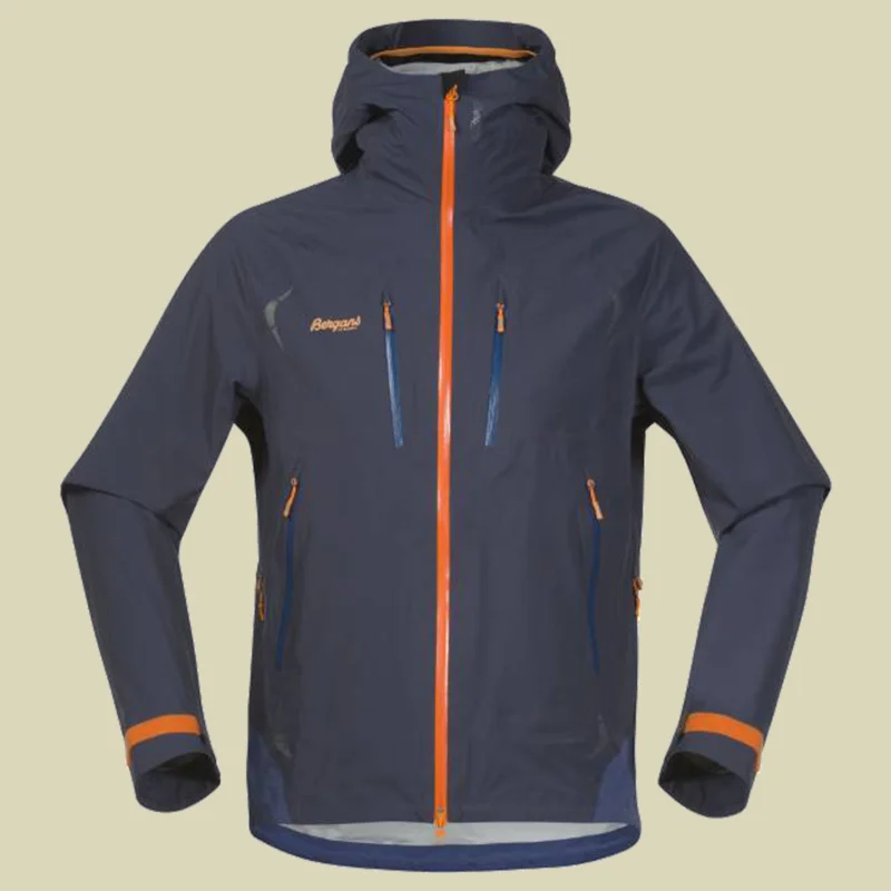 BergansStoren Jacket Men Größe S Farbe night blue/dusty blue/pumpkin Finale Aktion