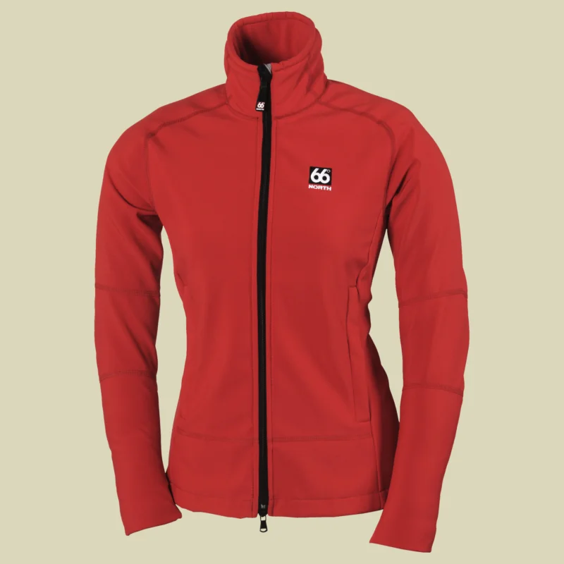 Markenprodukt 66 North IcelandHornbjarg Women's Jacket Größe S Farbe flag red