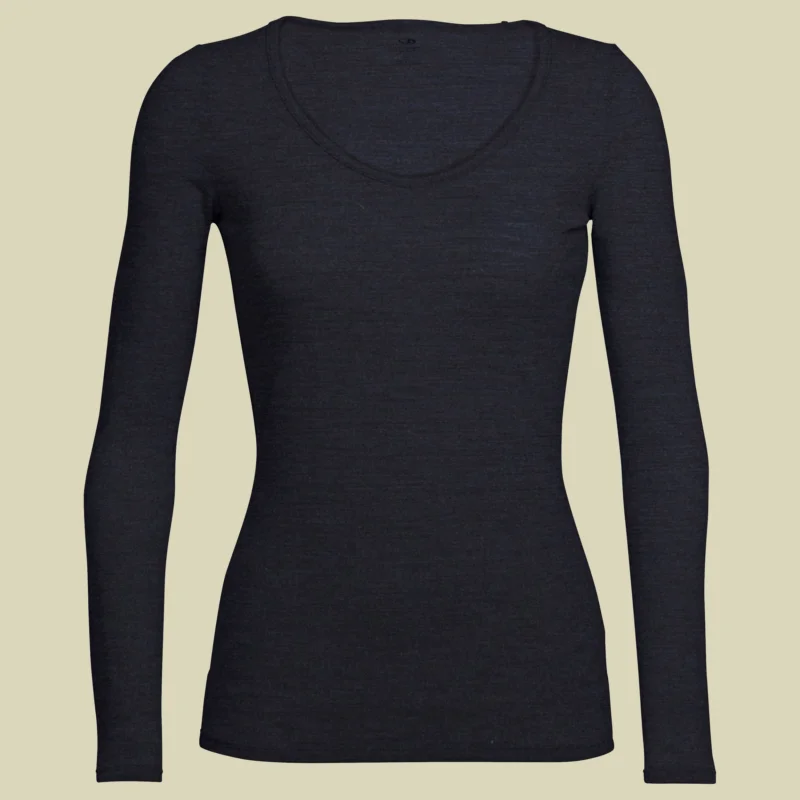 Preiswert IcebreakerSiren LS Sweetheart WomenGröße MFarbe black