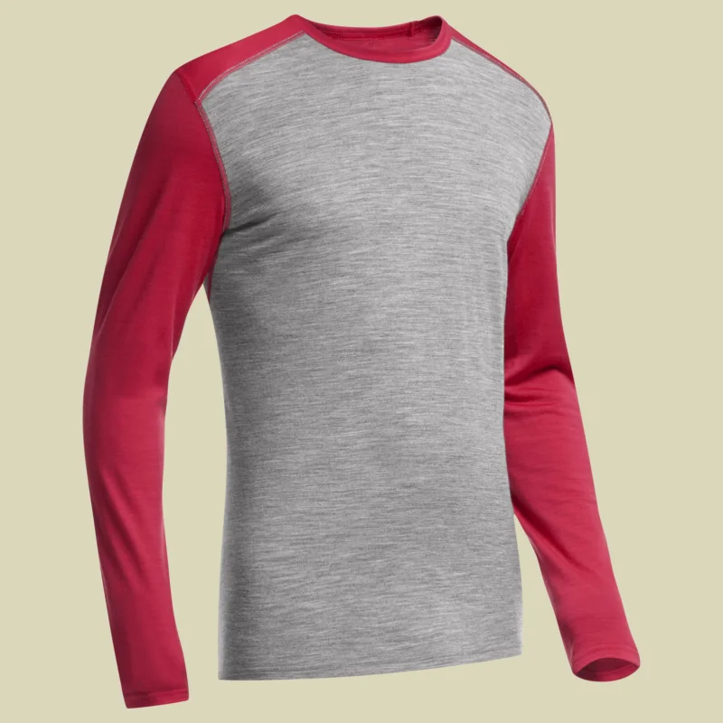 Sonderangebot IcebreakerOasis LS Crewe Men 200 Größe S Farbe black