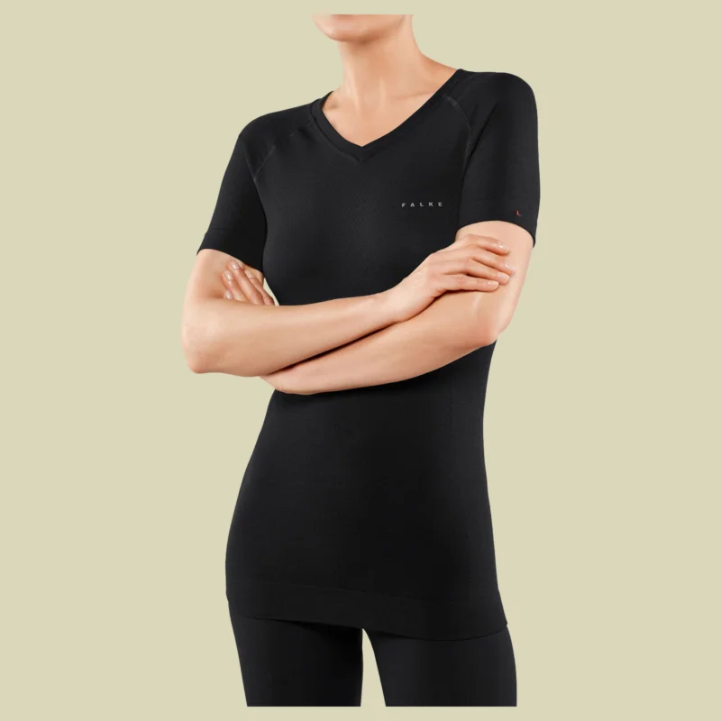 FalkeWool-Tech Light SS Shirt Women Größe LFarbe black Preisknaller