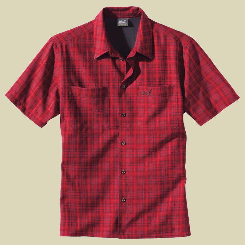 Jack WolfskinDiamond Bay Mosquito men Größe S Farbe red shadow check Online Kaufen