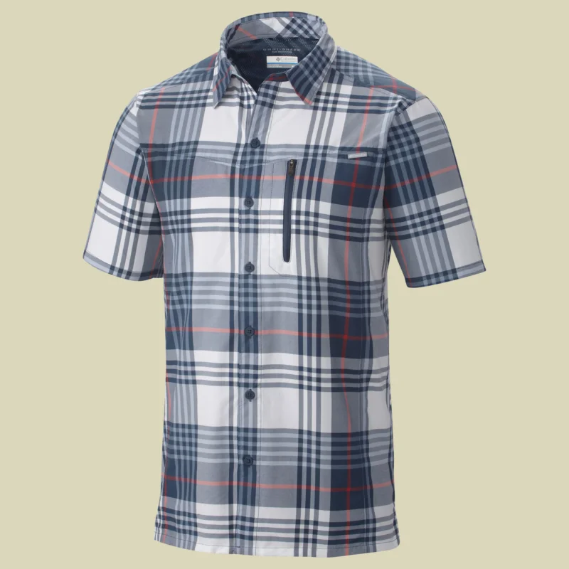 ColumbiaSilver Ridge Plaid Short Sleeve Shirt Men Größe S Farbe dark backcountry Top-Seller