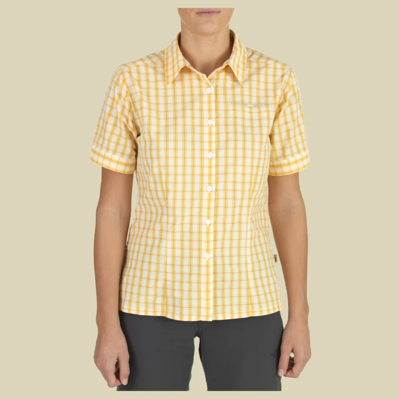 Sonderangebot The North FacePalula Woven S/S Women Größe S Farbe mayan yellow