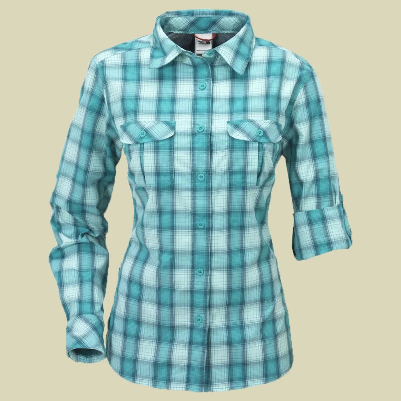 The North FaceStretch Boulder Jodey Woven L/S Women Größe S Farbe viridian green Jetzt Kaufen