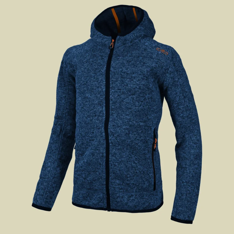 CMPBoys Fix Hood Jacket Knitted 3H60844 Größe 104 Farbe 041Q vela-nero Expressversand