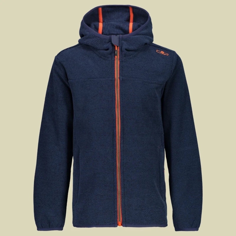 Sichere Zahlung CMPBoy Jacket Fix Hood Knitted Jacquard 38H2174 Größe 104 Farbe b.blue-maiolica 84BL