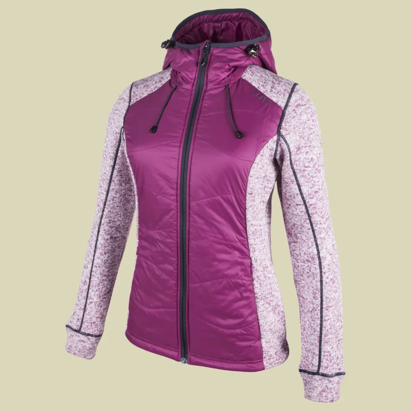 CMPWoman Fleece Jacket Fix Hood Hybrid 3H30066 Größe 34 Farbe 447Q berry-bianco Letzte Chance