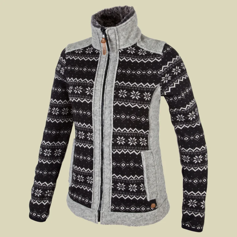 Zertifiziert CMPWoman Fleece Jacket CMP 3H35356 Größe 36 Farbe 714P nero - silver grigio mel.