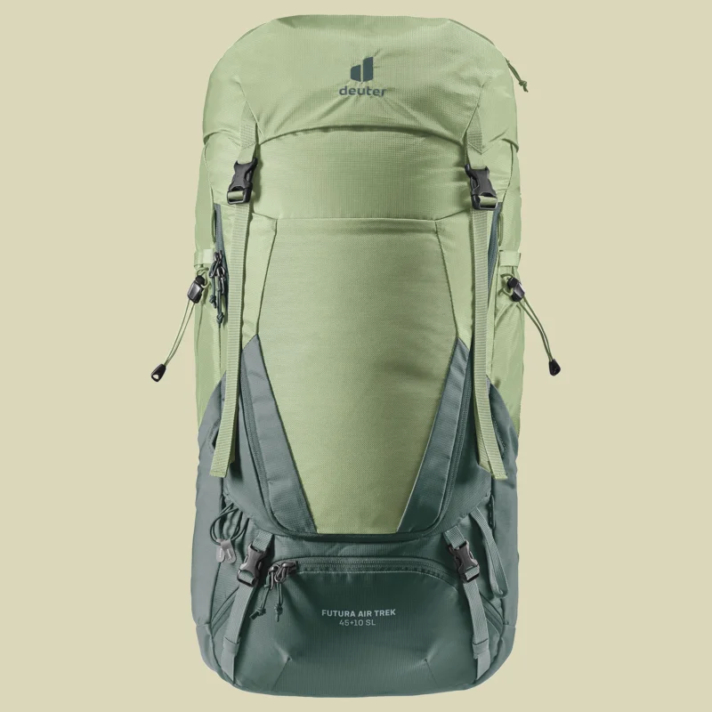 Mega-Angebot deuterFutura Air Trek 45 + 10 SL Women grün 45 L + 10 L - Farbe grove-ivy