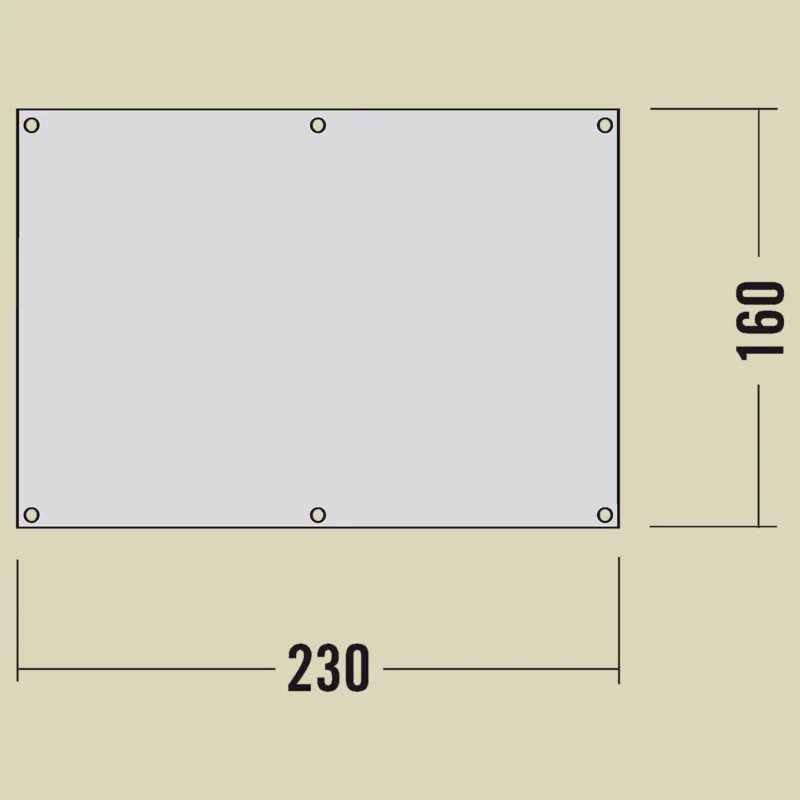 TatonkaZeltunterlage 230x160 Fläche 230 x 160 cm Saisonangebot