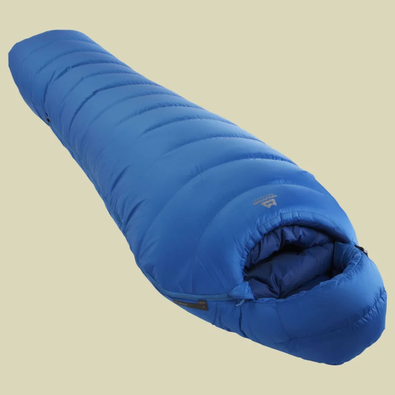 Mountain EquipmentClassic 1000 long bis Körpergröße 200 cm Farbe skydiver, Reißverschluss links Aktuell
