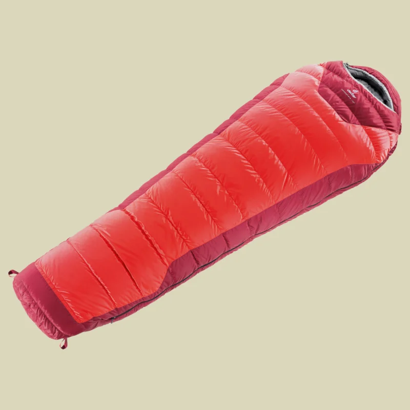Markenware deuterNeosphere -10°C L Länge 220 cm fire-cranberry